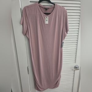 Express Mauve Short Sleeve Top
